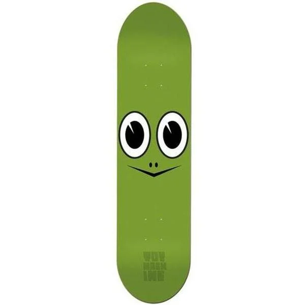 Toy Machine Skateboards Turtle Face Deck 7.75" Green