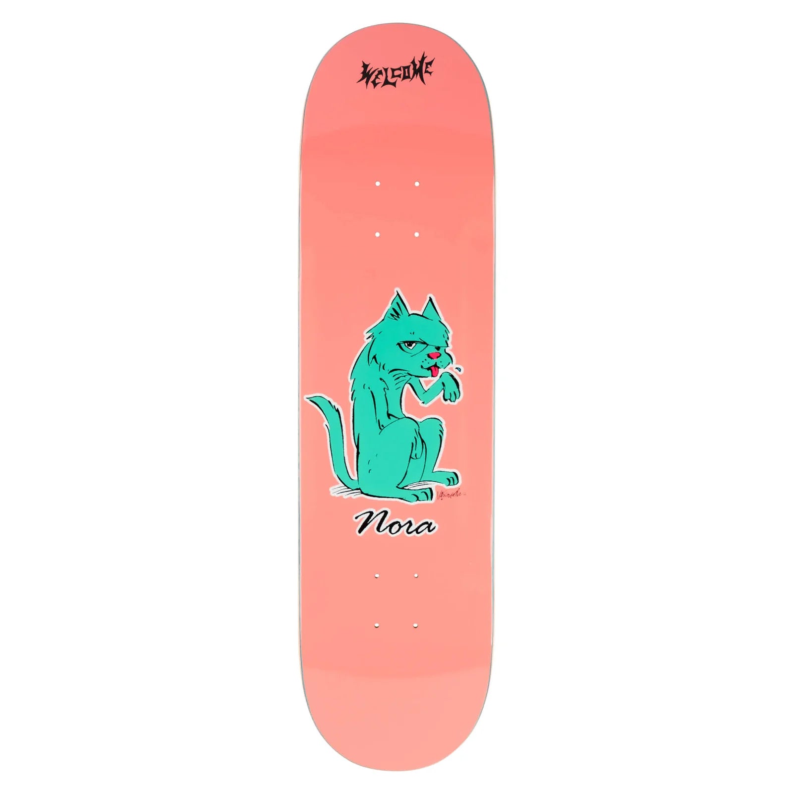 Welcome - Feral on Popsicle 7.75" Pink