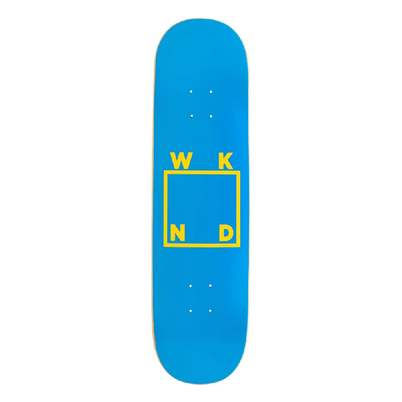 WKND Logo Blue / Yellow Deck 8.125