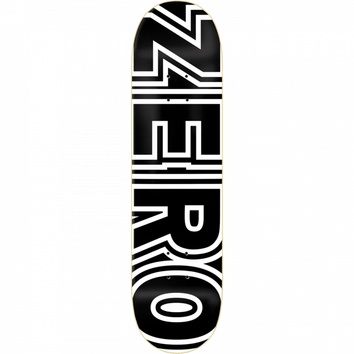 ZERO BOLD DECK-8.12 BLACK/WHT