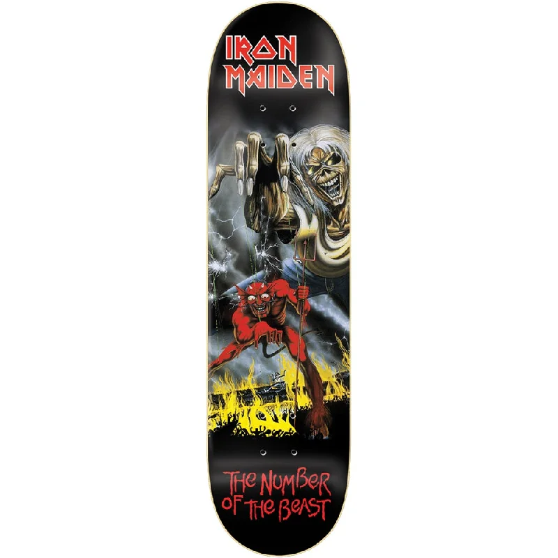 Zero x Iron Maiden The Number Of The Beast Skateboard Deck - 8.5